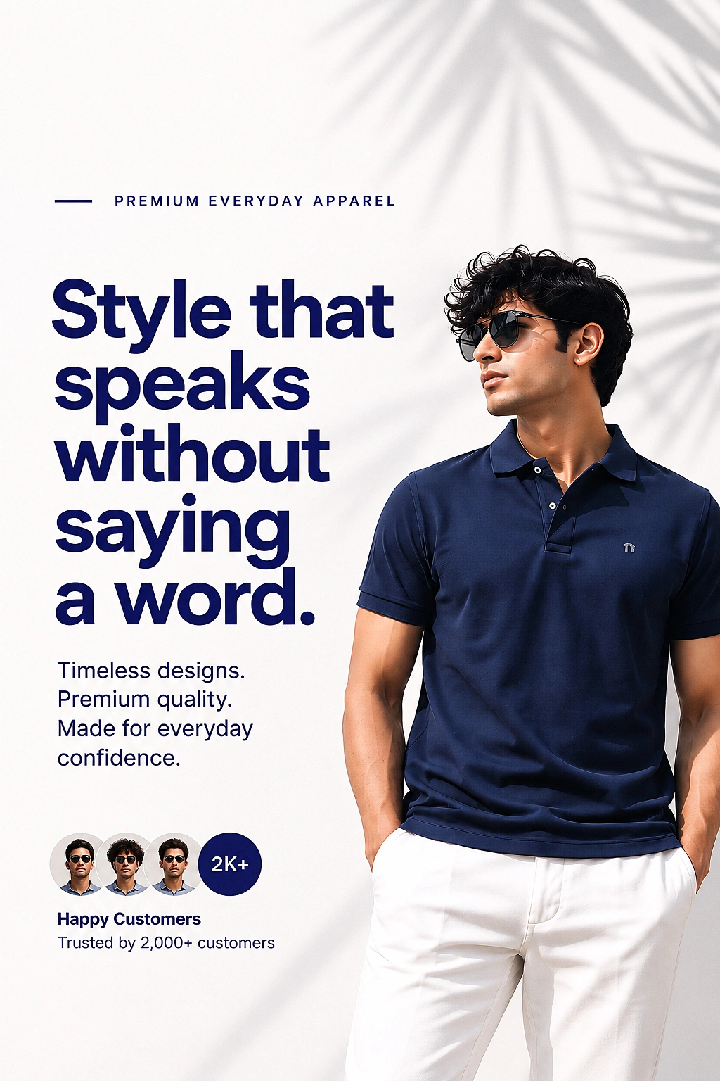 Style that speaks without saying a word — premium everyday apparel by The Small Talk Store